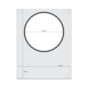 Matriz de Sellado para Selladora Manual - 1 Compartimento Redondo - HENDI