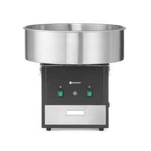 Máquina de Algodón de Azúcar en Acero Inoxidable - Negro - HENDI