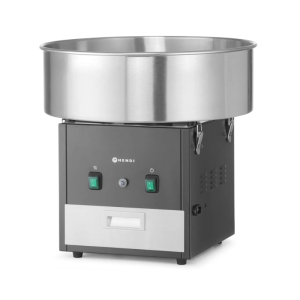 Máquina de Algodón de Azúcar en Acero Inoxidable - Negro - HENDI