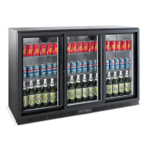 Barra Trasera Refrigerada con 3 Puertas Corredizas - 320 L - CombiSteel