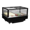 Refrigerador Congelador Tapa de Vidrio Negro - 320 L - TEFCOLD