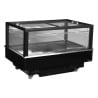 Refrigerador Congelador Tapa de Vidrio Negro - 320 L - TEFCOLD
