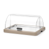 Vitrine Buffet con Tapa Deslizante UNIQ - Beige - HENDI