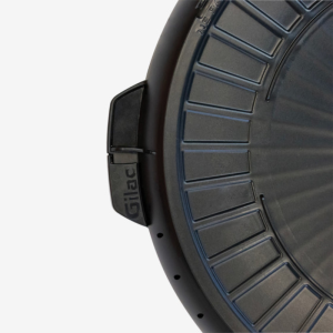 Caja Redonda Reutilizable - Ø 330 mm - Negro - Gilac