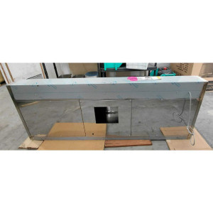 Hotte Snack 700 LED Sin Motor longitud 1800 Dynasteel