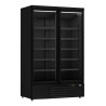 Vitrine Refrigerada Positiva 2 Puertas Negra - 1000L | CombiSteel