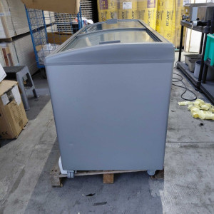 Congelador Aspecto Inox con Puertas Correderas de Cristal - 500 L - TENSAI