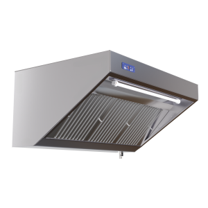 Complete Snack Hood 900 - Length 1600 - Motor, LED and Dimmer - Dynasteel
