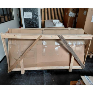 Complete Snack Hood 900 - Length 1600 - Motor, LED and Dimmer - Dynasteel