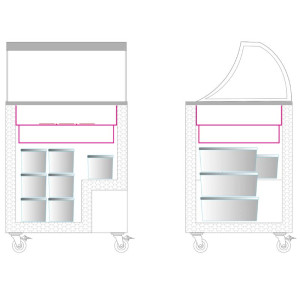 Congelador para Helado - 191 L - TEFCOLD