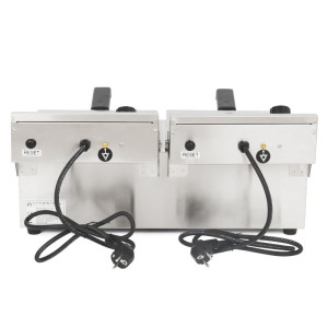 Professional Deep Fryer - 2 x 10 L - Dynasteel