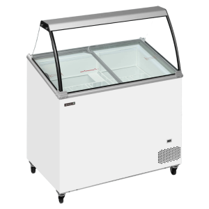 Vitrine a Crema Helada Estática - 7 x 5 L - TEFCOLD