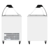 Vitrine a Crema Helada Estática - 7 x 5 L - TEFCOLD