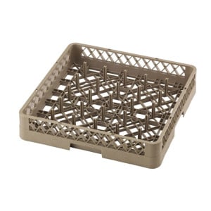 Lavavajillas Profesional con Dosificador de Líquido de Enjuague y Detergente y Bomba de Drenaje - 50 x 50 cm - Dynasteel