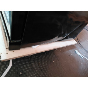 Arrière-Bar Refrigerado Skinplate - 3 Puertas de Vidrio Deslizantes - 328 L - Dynasteel