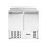Star Refrigerated Saladette - 2 Doors with Openable Top
