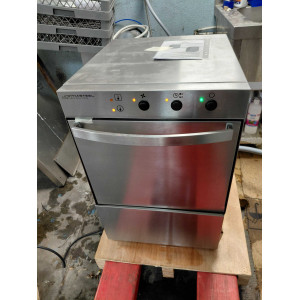 Lavavajillas Profesional con Dosificador de Líquido de Enjuague y Detergente - 40 x 40 cm - Dynasteel