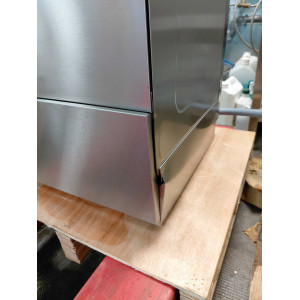 Lavavajillas Profesional con Dosificador de Líquido de Enjuague y Detergente - 40 x 40 cm - Dynasteel