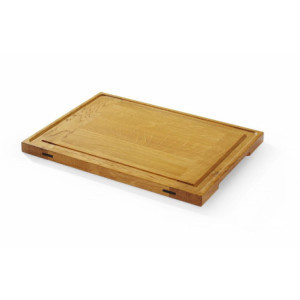Planche de Présentation en Chêne - 370 x 370 mm - HENDI