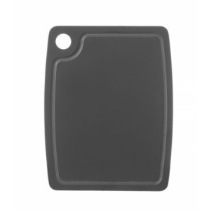 Tabla de Cortar - Fibra de Madera Negra - 440 x 325 mm - HENDI