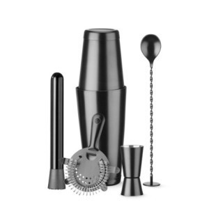 Set de Barman ⌀ 120 mm - Negro - HENDI