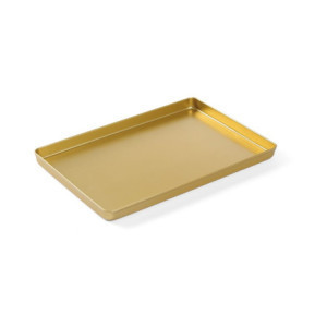 Bandeja de Presentación para Confiterías Dorado - 300 x 200 mm - HENDI