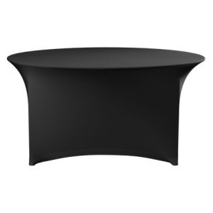 Funda para Mesa Redonda - Negro - ø 1800 mm - HENDI
