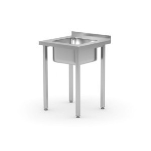 Plonge 1 Bac en Medio Kitchen Line - P 600 x L 600 mm - HENDI