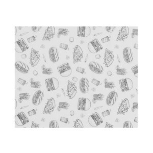 Papel Engrasable Hamburguesas - 200 x 250 mm - HENDI