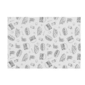 Papel Engrasable Hamburguesas - 250 x 350 mm - HENDI