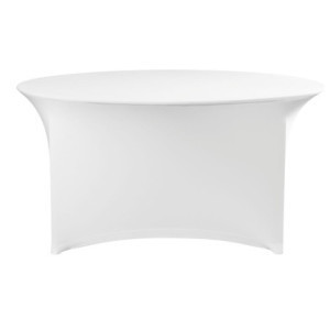 Cover for Round Table - White - ø 1500 mm - HENDI