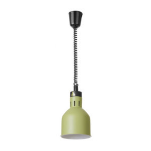 Lámpara Calefactora Cilíndrica Ajustable - Verde - HENDI