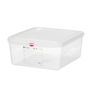 Bac GN 2/3 Transparente en PP - 13,5 L - HENDI