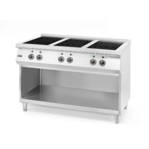 Fourneau Professionnel 700 Eléctrico - 6 Placas de Inducción - HENDI