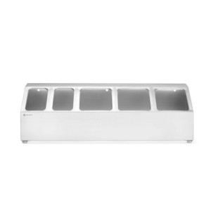 Soporte para Cubetas Gastronorm - 5 Compartimentos - HENDI