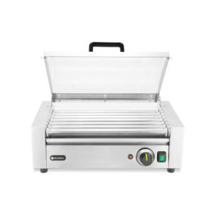 Grill Rodante para Salchichas con Tapa - 1 Zona - 620 W - HENDI