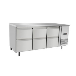 Refrigerador Mostrador 6 Cajones - 420 L - HENDI