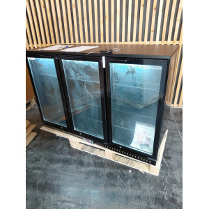Arrière-Bar Refrigerado Skinplate - 3 Puertas de Vidrio Batientes - 328 L - Dynasteel