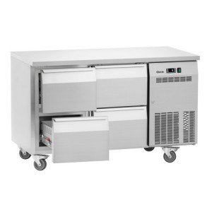 Mesa Refrigerada Positiva - 4 Cajones GN 1/1 - Profundidad 700 - Bartscher