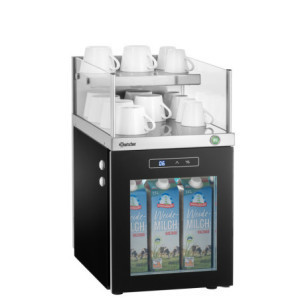 Combined Milk Refrigerator and Cup Warmer - Bartscher
