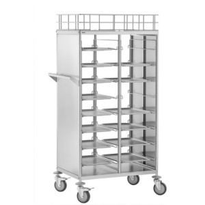 16-Level Tray Trolley - 330 x 530 mm - Bartscher
