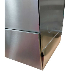 Lavavajillas Profesional con Dosificador de Líquido de Enjuague y Detergente - 40 x 40 cm - Dynasteel