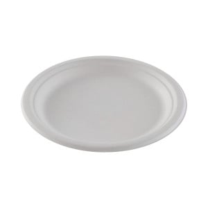 Platos Redondos de Bagazo - 26,1 cm - Lote de 50 - FourniResto
