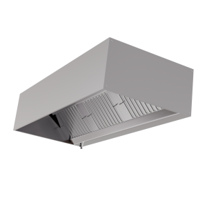 Campana cúbica 1100 LED sin motor - Dynasteel Calidad Acero Inoxidable AISI 304