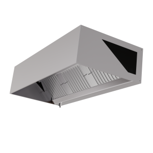 Campana cúbica 1100 LED sin motor - Dynasteel Calidad Acero Inoxidable AISI 304