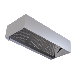 Campana cúbica 1100 LED sin motor - Dynasteel Calidad Acero Inoxidable AISI 304