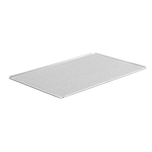 Plaque de Pastelería de Aluminio Perforada - L 600 x P 400 mm Reacondicionada