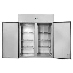 Armario Refrigerado Positivo 1400 L Inox GN 2/1 – 2 Puertas
