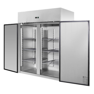 Armario Refrigerado Positivo 1400 L Inox GN 2/1 – 2 Puertas