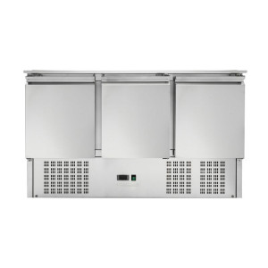 Saladette Compacta 3 Puertas - Con Tapa Deslizante Reacondicionada